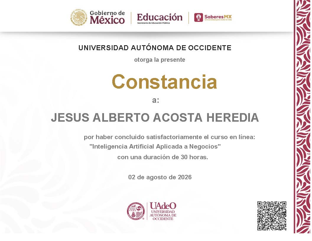 Curso Propedéutico del Centro
Público de Formación en Inteligencia Artificial